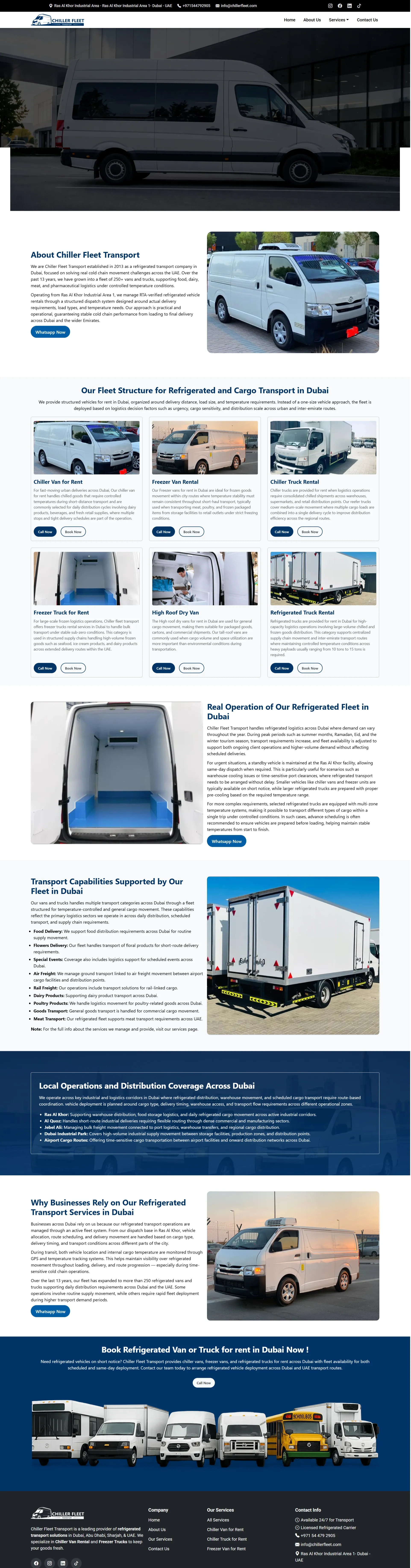 CHILLER FLEET